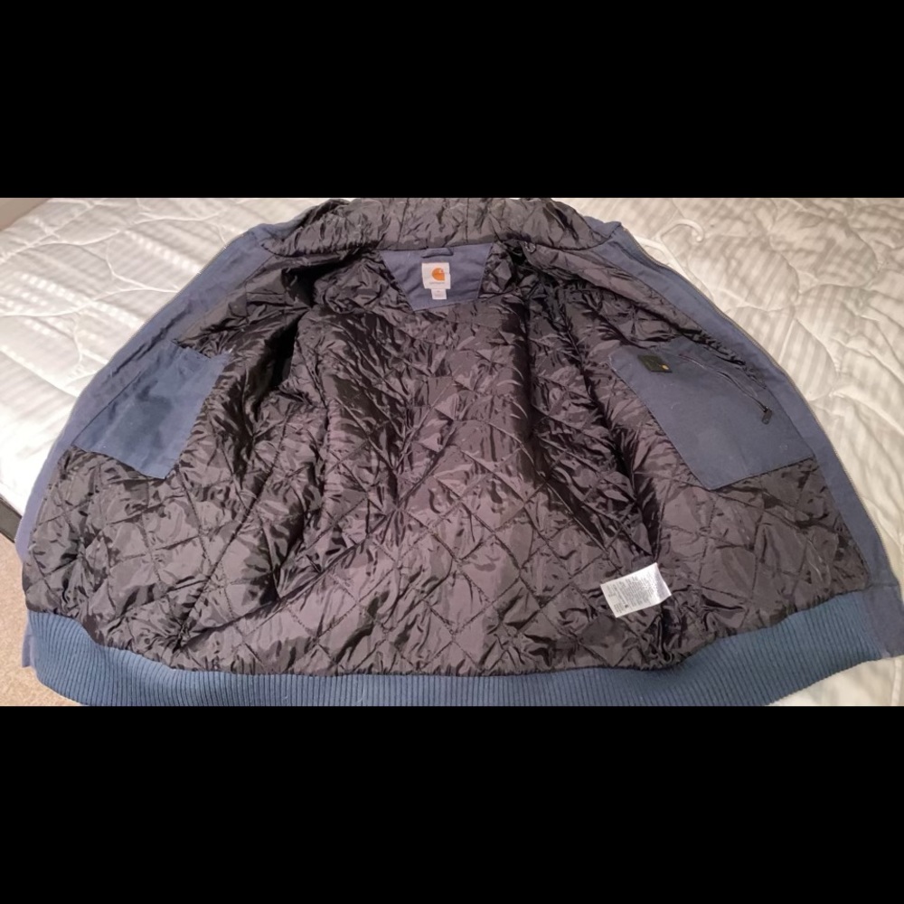WVU Navy Carhartt jacket